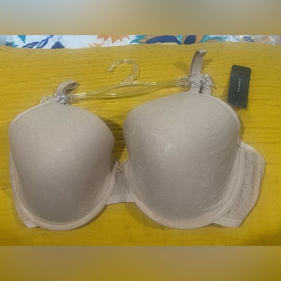 Natori Sheer Jacquard Lace Bra - Picture 4 of 6